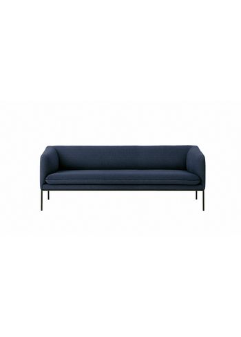 Ferm Living - Canapé - Turn Sofa / 3-seater - Cotton - Blue