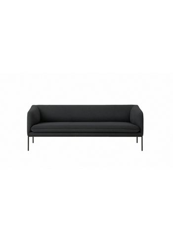 Ferm Living - Canapé - Turn Sofa / 3-seater - Cotton - Dark Grey