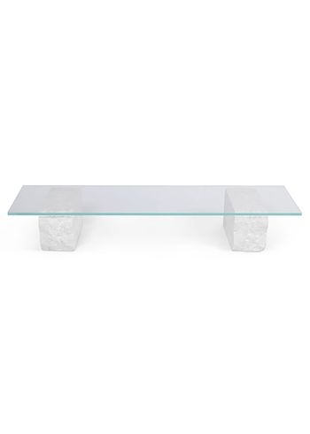 Ferm Living - Salontafel - Mineral Display Table - White / Bianco Curia