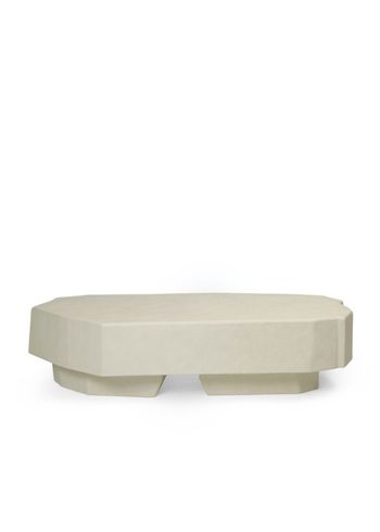 Ferm Living - Sohvapöytä - Staffa Coffee Table - Offwhite - Large