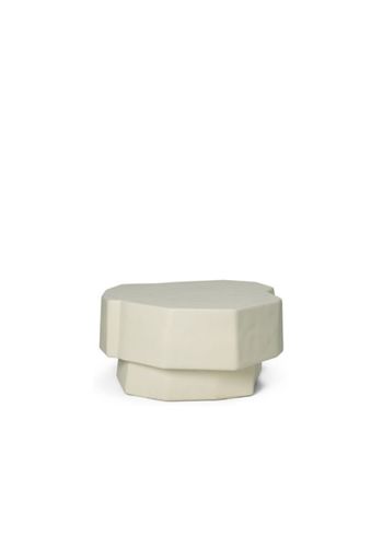 Ferm Living - Couchtisch - Staffa Coffee Table - Offwhite - Small