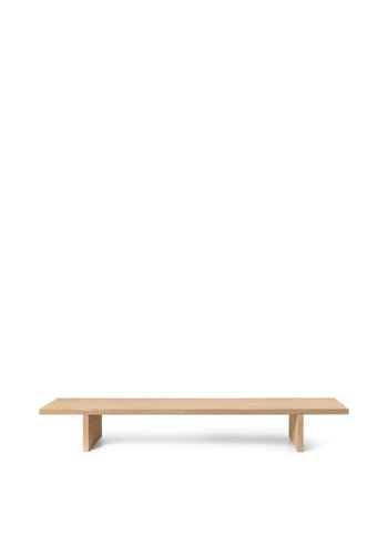 Ferm Living - Sofabord - Kona Display Table - Natural Oak Veneer