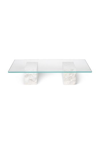 Ferm Living - Stolik kawowy - Mineral Coffee Table - Bianco Curia