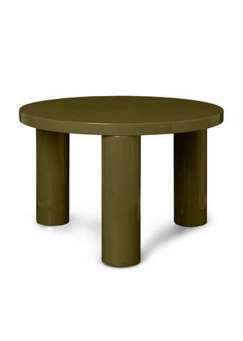 Ferm Living - Stolik kawowy - Post Coffee Table - Small - Olive