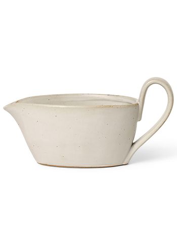 Ferm Living - Sauceboat - Flow Sauce Boat - Off-white/Speckle