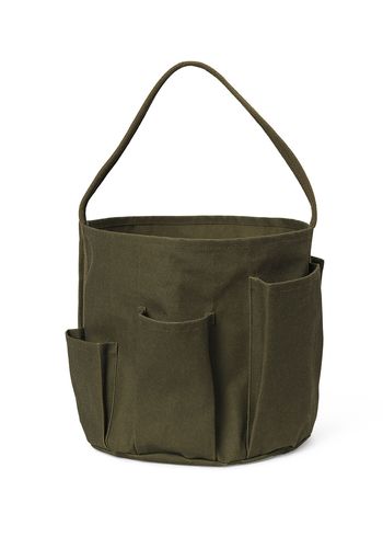 Ferm Living - Secchio - Bark Garden Bucket Bag - Olive