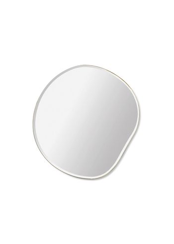 Ferm Living - Spiegel - Pond Mirror - Brass edge - Small