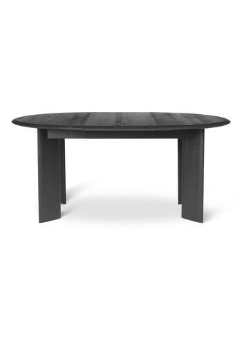 Ferm Living - Eettafel - Bevel Table - Extendable x1 - Black Oiled Oak