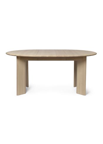 Ferm Living - Mesa de jantar - Bevel Table - Extendable x1 - White Oiled Beech