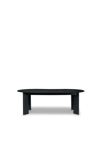 Ferm Living - Tavolo da pranzo - Bevel Table - Extendable x2 - Black Oiled Beech