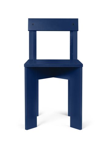 Ferm Living - Cadeira de jantar - Ark Spisebordsstol - Blue