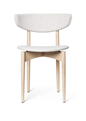 Ferm Living - Spisebordsstol - Herman Dining Chair - Wooden Frame - Full Upholstery - Beech/Off-white