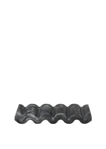 Ferm Living - Soap dish - Mist Soap Dish - Charcoal