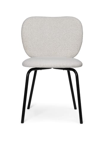 Ferm Living - Spisebordsstol - Rico chair - Soft Bouclé - Off-white/Sand