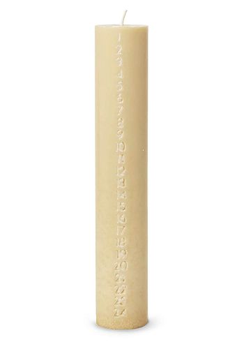 Ferm Living - Candele - Pure Advent Candle - Pale Yellow