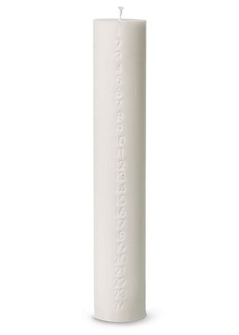Ferm Living - Stearinlys - Pure Advent Candle - Snow White