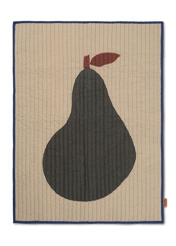 Ferm Living - Blanket - Pear Quilted Blanket - Sand