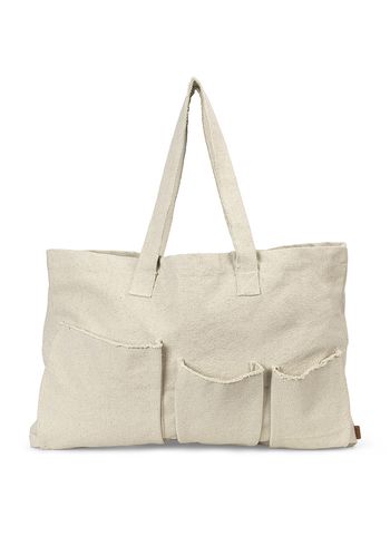 Ferm Living - Taske - Pocket Weekend Bag - Off-white