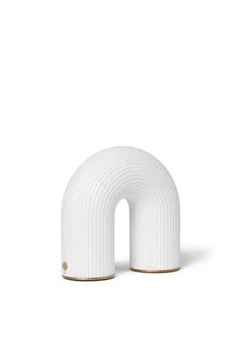 Ferm Living - Lampada portatile - Vuelta Portable Lamp - White