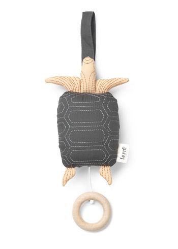 Ferm Living - Mobile - Turtle Quilted Music Mobile - Deep Forest Green