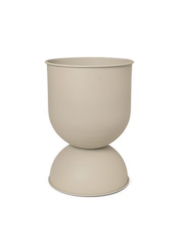 Ferm Living - Blumentopf - Hourglass Pots - Cashmere - Medium