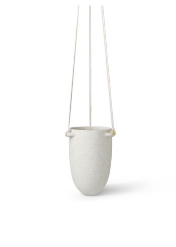 Ferm Living - Flowerpot - Speckle Hanging Pot - Small - Off-White