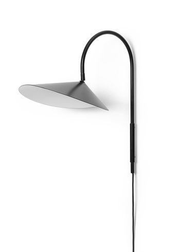 Ferm Living - Wandlampen - Arum Wall Lamp / Swivel - Black