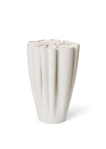 Ferm Living - Vaso - Dedali Vase - Off white