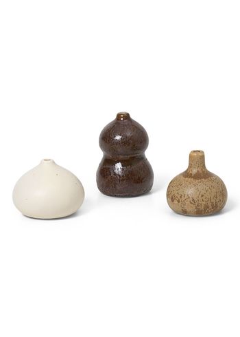 Ferm Living - Vaso - Komo Mini Vases - Set of 3 - Multi Farvet