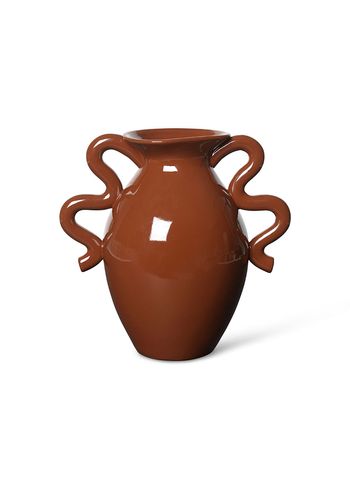 Ferm Living - Wazon - Verso Table Vase - Terracotta