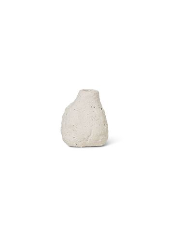 Ferm Living - Vase - Vulca Mini Vase - Off-White Stone