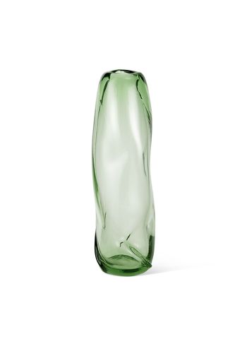 Ferm Living - Vase - Water Swirl Vase - Recycled - Clear Green