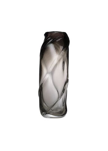 Ferm Living - Vase - Water Swirl Vase - Smoked Grey