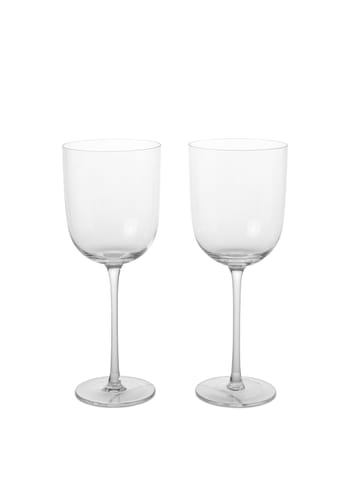 Ferm Living - Wine glass - Host Red Wine Glasses - Host Red Wine Glasses - Set of 2 - Clear