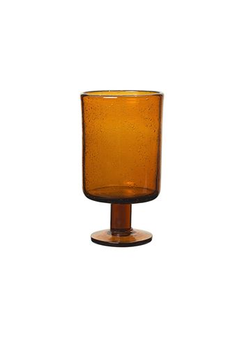 Ferm Living - Copa de vino - Oli Wine Glass - Amber