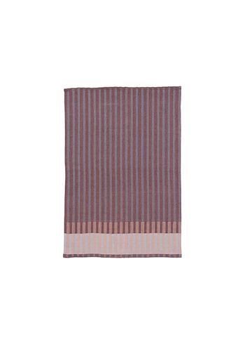 Ferm Living - Kimono - Grain Tea Towel - Bordeaux