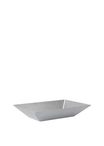 Ferm Living - Zásobník - Press High Tray - Aluminium