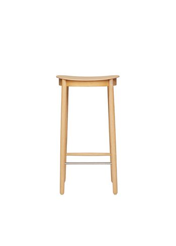 Fogia - Bar stool - Figurine Barstool - Light Stained Oak