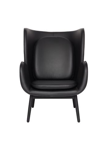 Fogia - Lounge stoel - Enclose by Norm Architects - Elmosoft Black
