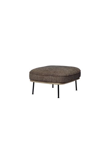 Fogia - Lounge stoel - Lyra - black/brown ottoman