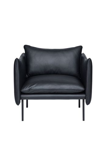 Fogia - Lounge stoel - Tiki Armchair / Large - Elmosoft Black