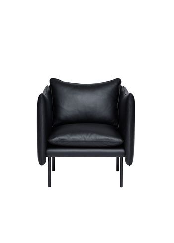 Fogia - Lounge stoel - Tiki Armchair / Small - Elmosoft Black
