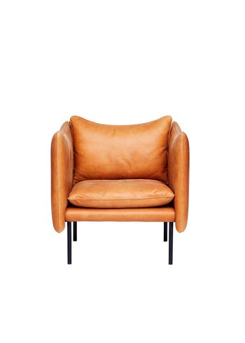 Fogia - Lounge stoel - Tiki Armchair / Small - Vintage Cognac