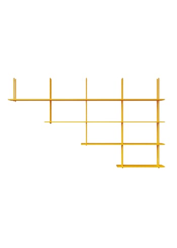 Fogia - Sistema de estanterías - Bond Configuration / FC4041 - Yellow