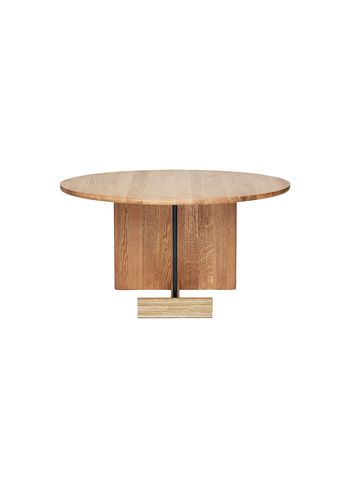 Fogia - Coffee table - Koku / Round - Large - Lacquered Oak