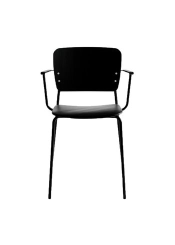 Fogia - Chair - Mono Armchair / Seat Upholstery - Seat: Black Stained Oak / Elmosoft 99999