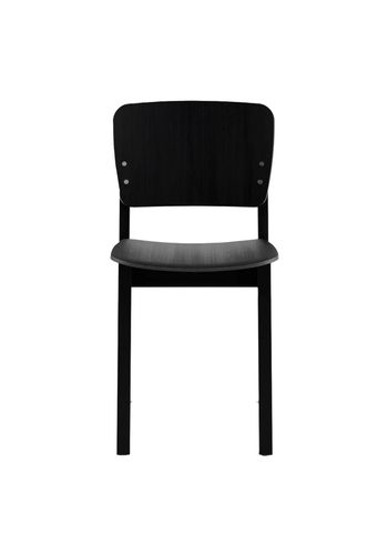 Fogia - Puheenjohtaja - Mono Chair / Wood - Seat: Black Stained Oak