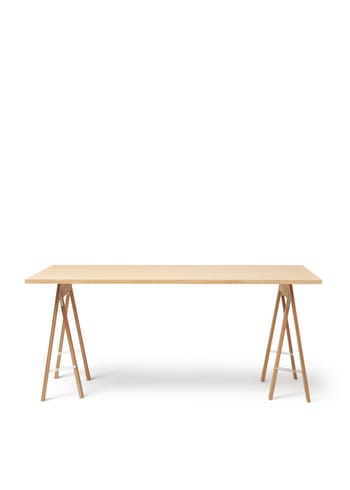 Form & Refine - Table - Linear Bordplade - White oiled oak - 165x88