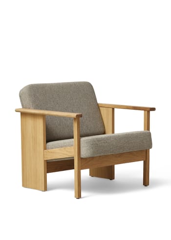 Form & Refine - Loungestol - Block Lounge Chair - Natural Oil - Hallingdal 65