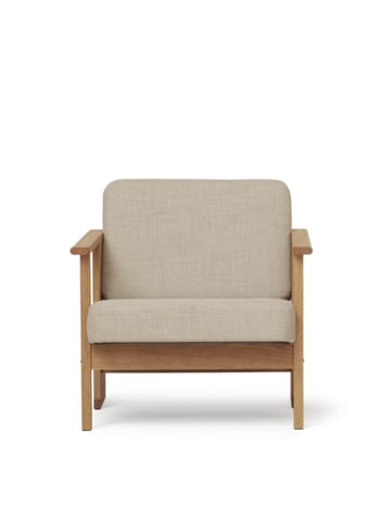 Form & Refine - Tumbona - Block Lounge Chair - Oiled Oak
